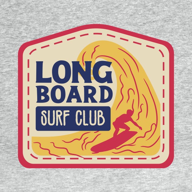 Long Board Surf Club by waltzart